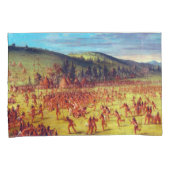 チョクタウ遊ボールのジョージ・キャトリン・ボール 枕カバー (正面右)