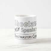 チョクトー族の容易なスピーカーのマグ コーヒーマグカップ (中央)