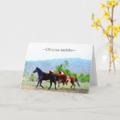 チョクトー族の挨拶状(キーのピサのlachike) カード (黄色い花)