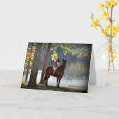 チョクトー族の挨拶状(Halito) カード (黄色い花)