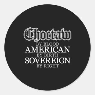 チョクトー ネイティブアメリカン インディアン ラウンドシール