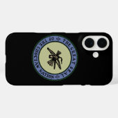 チョクトー・ネーションの国璽 Case-Mate iPhoneケース (裏面 (横))