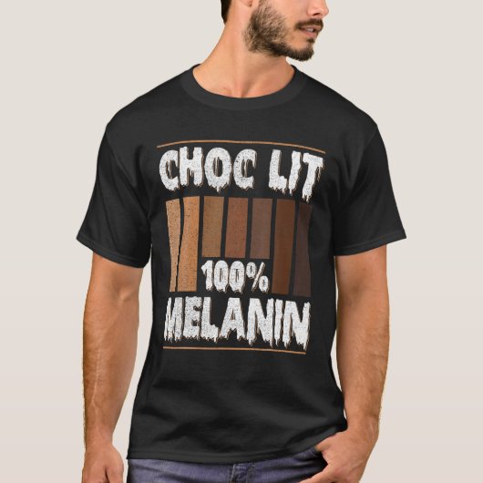 チョクリット100%メラニン Tシャツ (正面)