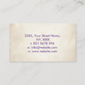 チョクレイインカラフル（ばちゃばちゃ）跳ねる 名刺 (裏面)