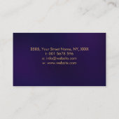 チョクレイロータスゴールデンスケッチ 名刺 (裏面)