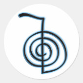 チョクレイ霊気記号 ラウンドシール (正面)