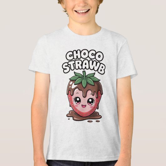 チョコいちご トライブレンドTシャツ (正面)