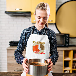 チョコおもしろいエプロン スタンダードエプロン