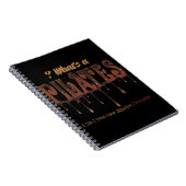 チョコおもしろいレートに漬けたピラト ノートブック (右側)