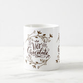 チョコおもしろいレート コーヒーマグカップ (中央)