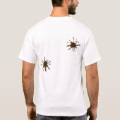 チョコおもしろいー利他主義 Tシャツ (裏面)