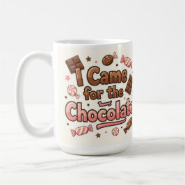 チョコのために来た コーヒーマグカップ