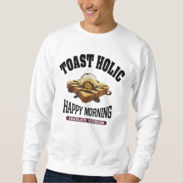 チョコアイストースト（アレンジトースト ビンテージ風） スウェットシャツ