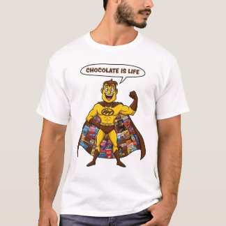 チョコアーティザン: 愛情込めて作りました Tシャツ