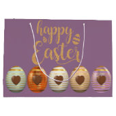 チョコカラフルリートイースターエッグ ラージペーパーバッグ (裏面)