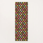 チョコカラフルレートのドーナツ型 ヨガマット (裏面)