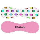 チョコカラフルー被覆アイスクリームポップソフトボール ソフトボール (パネル)