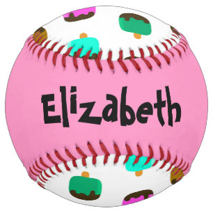 チョコカラフルー被覆アイスクリームポップソフトボール ソフトボール