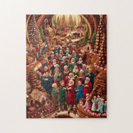 チョコキャロルのクリスマス：甘い調和パズル ジグソーパズル