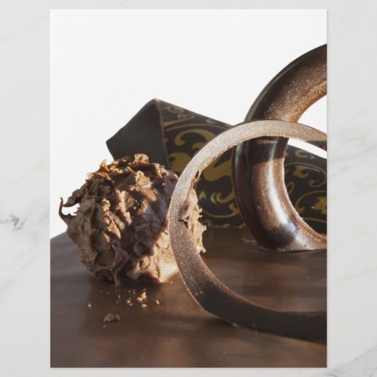 チョコケーキ チラシ (正面)