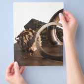 チョコケーキ チラシ (手)