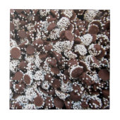 チョコシンプルコレートキャンディパターン タイル (正面)