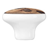 チョコチップクッキーのおもしろいなグルメの第2グラフィック セラミックノブ (側面)