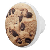 チョコチップクッキーのおもしろいなグルメの第2グラフィック セラミックノブ (右)