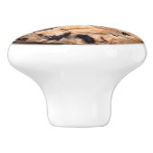 チョコチップクッキーのクローズアップ セラミックノブ (側面)