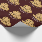 チョコチップクッキーの包装紙 ラッピングペーパー (角)