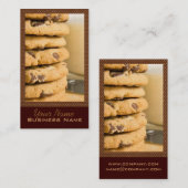 チョコチップクッキーの名刺 名刺 (正面/裏面)