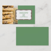 チョコチップクッキーの名刺 名刺 (正面/裏面)