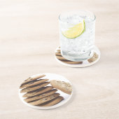 チョコチップクッキーの砂岩コースター コースター (側面)