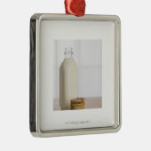 チョコチップクッキーの積み重ねはガラスで搾り出します メタルオーナメント (右)