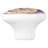 チョコチップクッキーの食器棚のノブ セラミックノブ (側面)