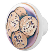 チョコチップクッキーの食器棚のノブ セラミックノブ (右)