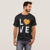 チョコチップクッキー大好き Tシャツ (正面フル)