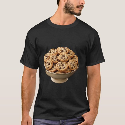 チョコチップクッキー大好き Tシャツ (正面)