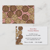 チョコチップクッキー 名刺 (正面/裏面)