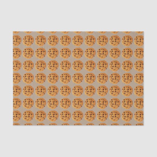 チョコチップクッキー 薄葉紙 (正面)