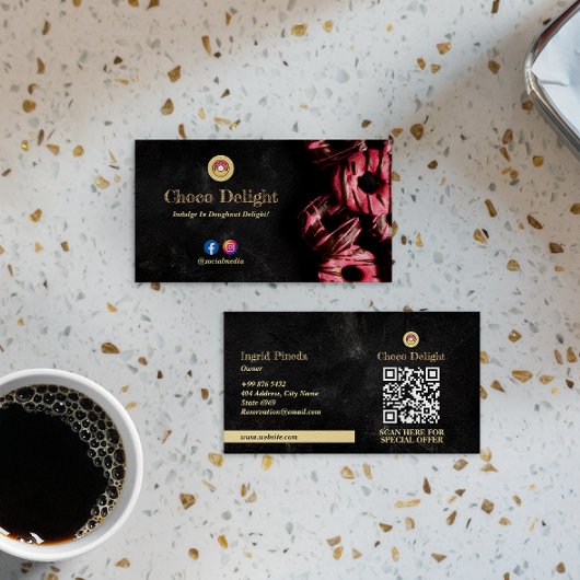 チョコドナス・ビジネス | クラシックヴィンテージ 名刺