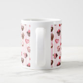 チョコハート専門マグカップ ジャンボコーヒーマグカップ (裏面)