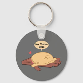 チョコパンケーキかわいい恋人たち キーホルダー