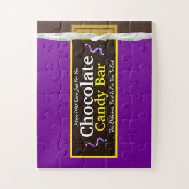 チョコパーソナライズされたキャンディバージグソーパズル ジグソーパズル