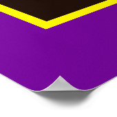 チョコパーソナライズされたキャンディバーパーティーバナー ポスター (角)