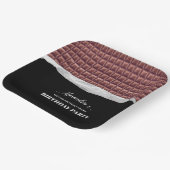 チョコパーソナライズされたレットキャンディバーパーティー ペーパープレート (傾斜あり)