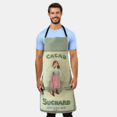 チョコビクトリアンキスガールシュガー エプロン (着用した状態)