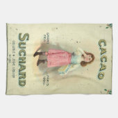 チョコビクトリアンキスガールシュガー キッチンタオル (横)