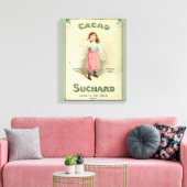 チョコビクトリアンキスガールシュガー キャンバスプリント (インサイチュ (リビング))