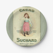 チョコビクトリアンキスガールシュガー ペーパープレート (正面)